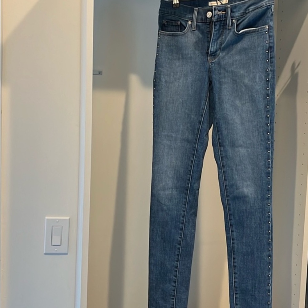 Levi's Women's Studded Blue Skinny Jeans